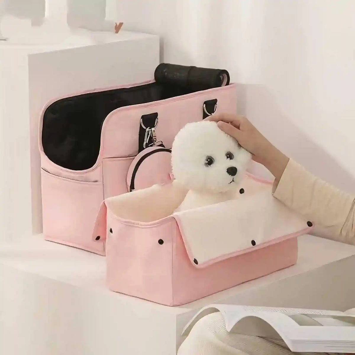 Borsa Trasportino per Cani con Tracolla "Paris" – Eleganza e Comfort in Movimento by Dog Moda
