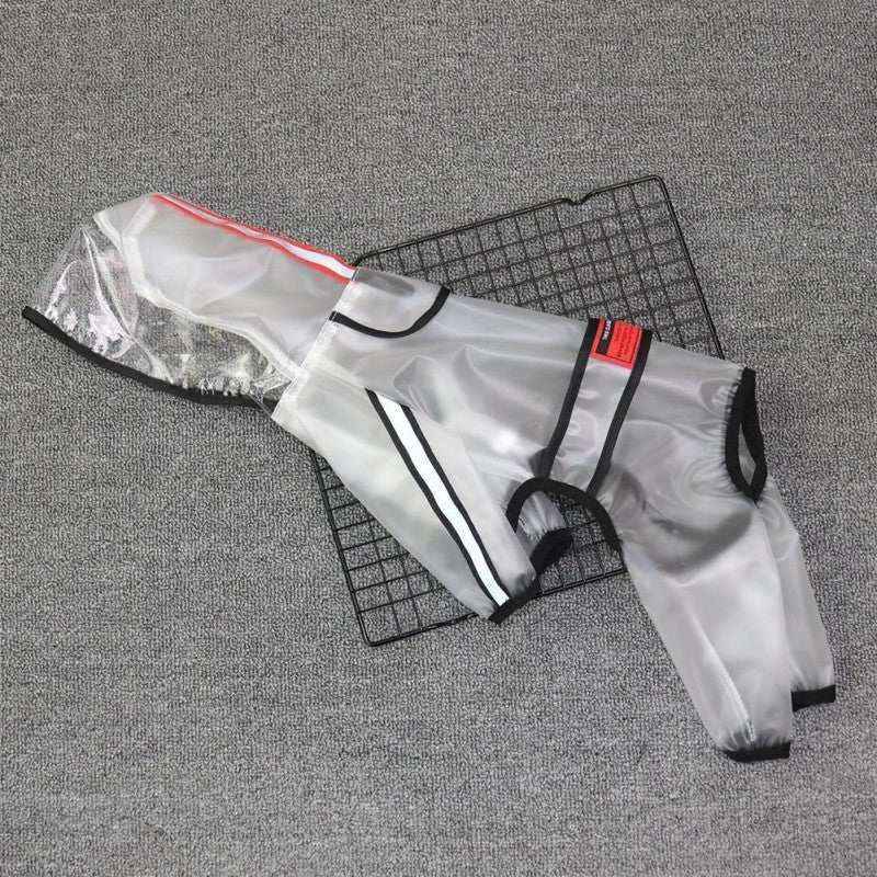 Impermeabile per Cani Trasparente "Limpido" – Eleganza e Protezione in Ogni Passeggiata by Dog Moda