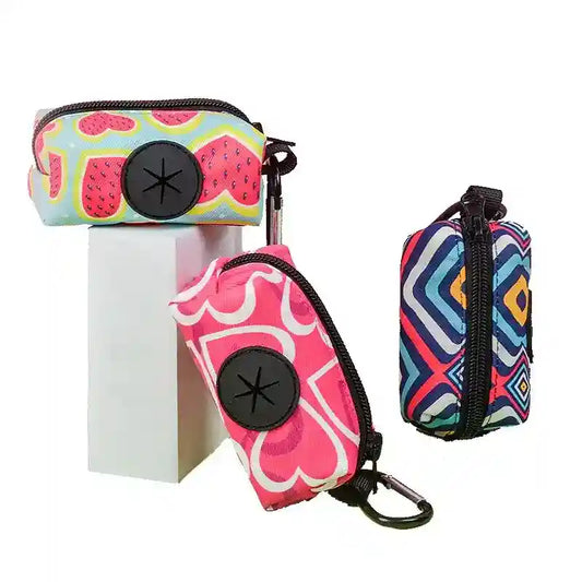 Portasacchetti Igienici per Cani con Zip e Moschettone by Dog Moda
