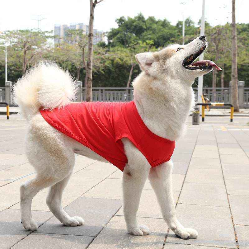 Maglietta per cani smanicata anche per cani di taglia grande "Basic" by Dog Moda