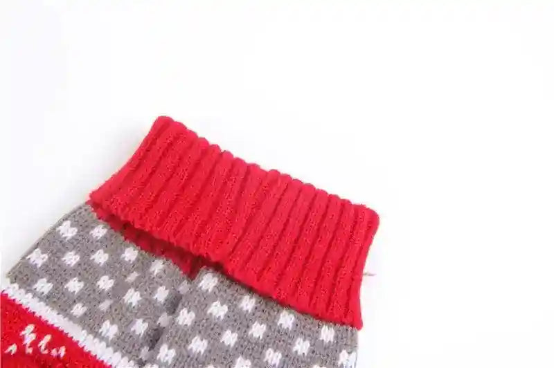 Maglione Natalizio Rosso con Ricamo per Cani – Stile e Comfort per le Feste by Dog Moda