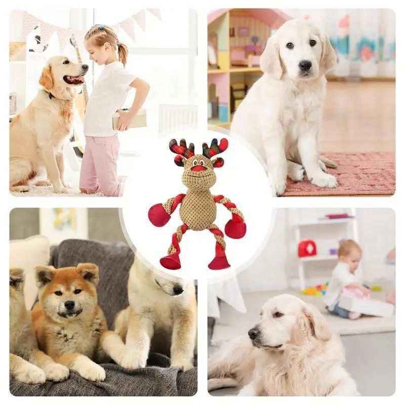 Giocattoli Natalizi per Cani – Interattivi, Squeaky e Perfetti per Masticatori by Dog Moda