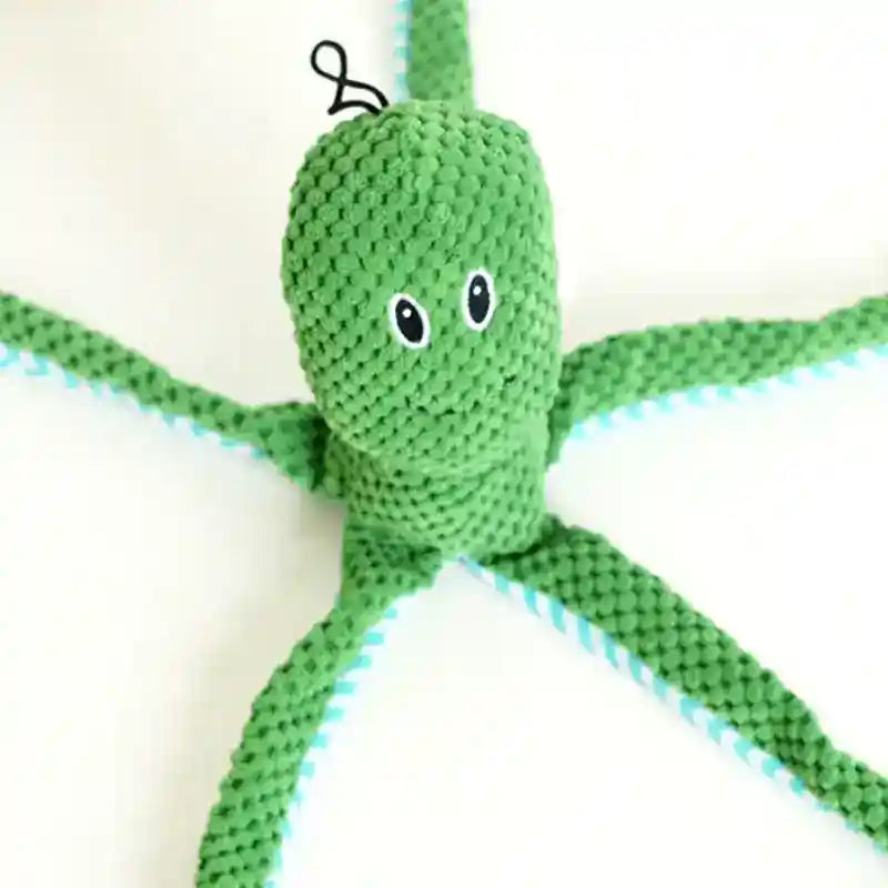 Peluche per Cani "Polipo Orlando" con Squeaker Integrato – Il Gioco Perfetto per il Tuo Amico a Quattro Zampe by Dog Moda