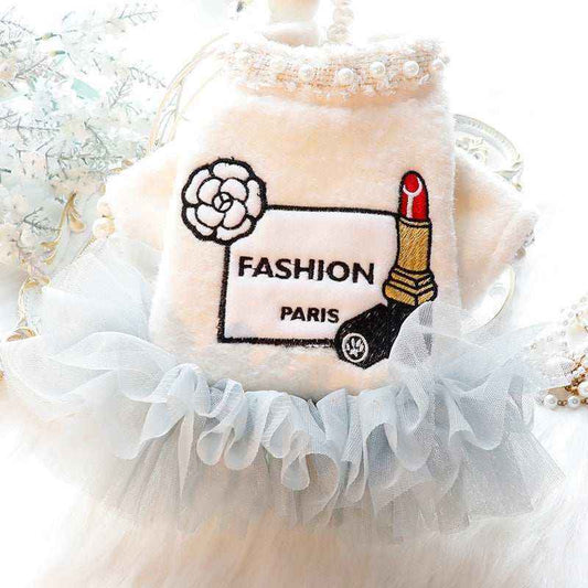 Vestito per Chihuahua in pile "Fashion" by Dog Moda