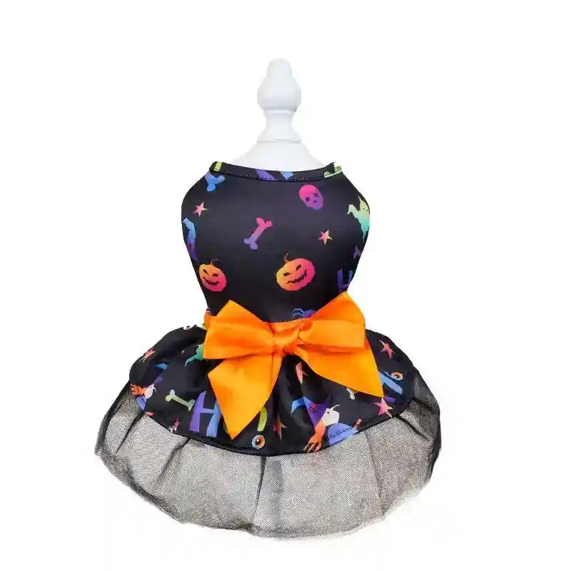 Vestitino per Cani Femminuccia a Tema Halloween – Due Fantasie Spaventose e Adorabili! by Innopet