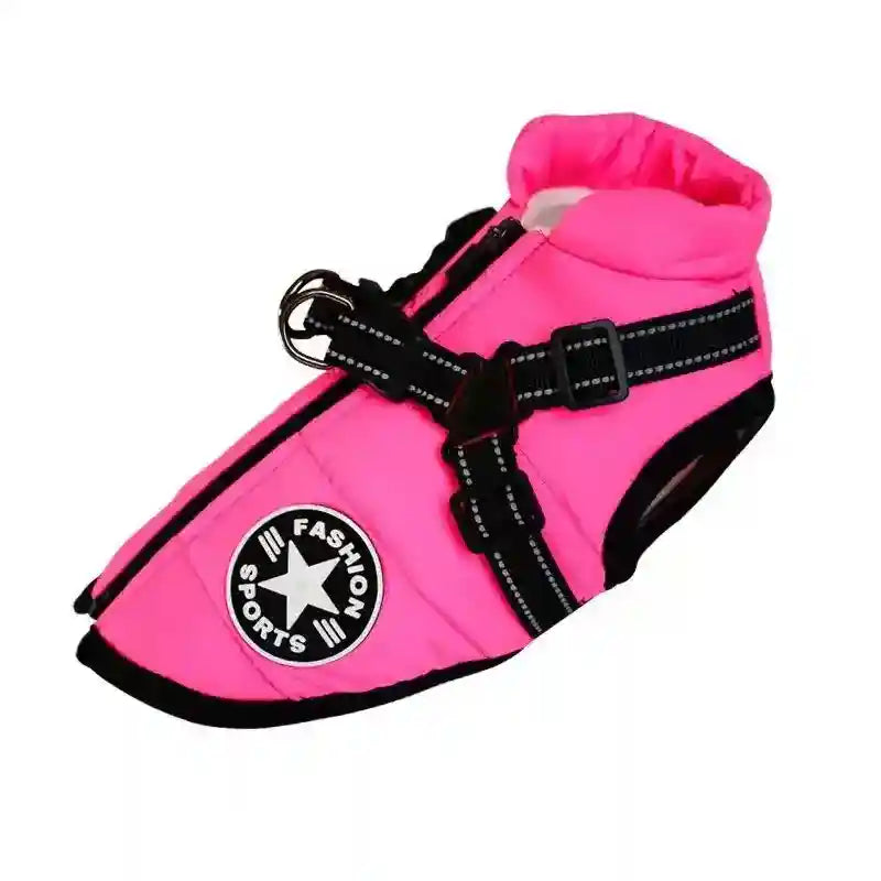 Cappottino con Imbracatura per Cani - Comfort, Sicurezza e Stile by Dog Moda
