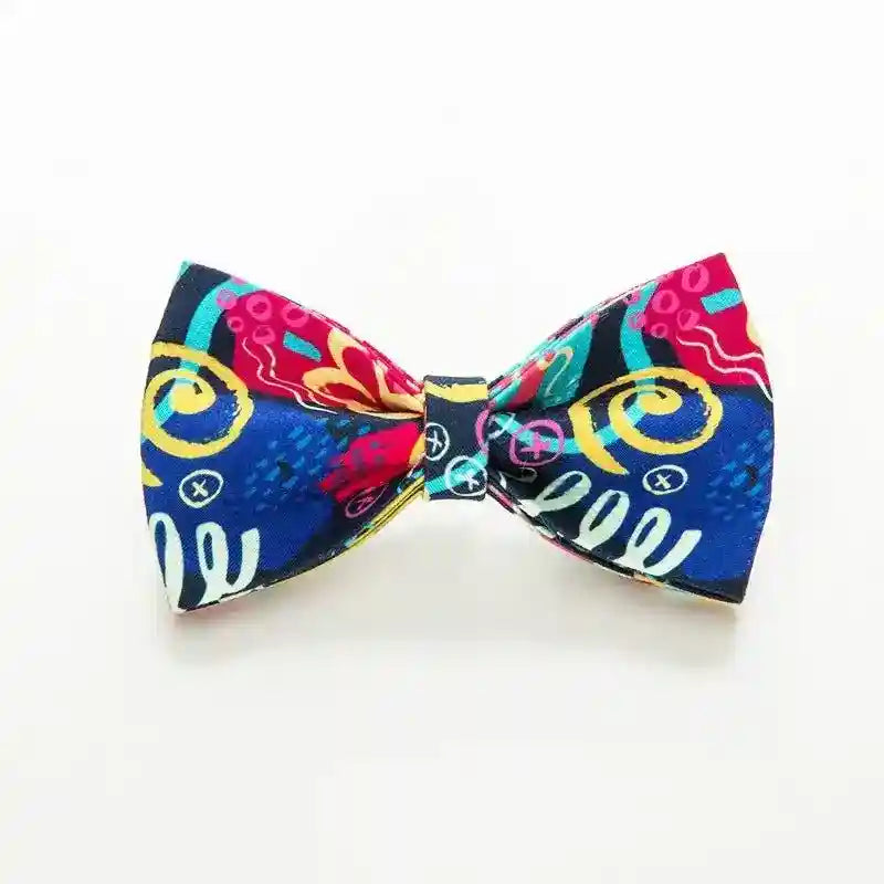 BlueVibe - Collare per Cani in Nylon Resistente con Fantasia Vivace - Dog Moda