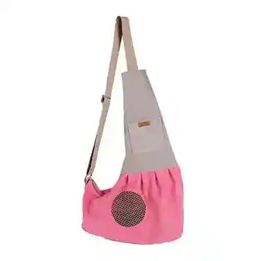 Borsa Trasportino per Cani e Gatti in Tela "Oreste" - Dog Moda