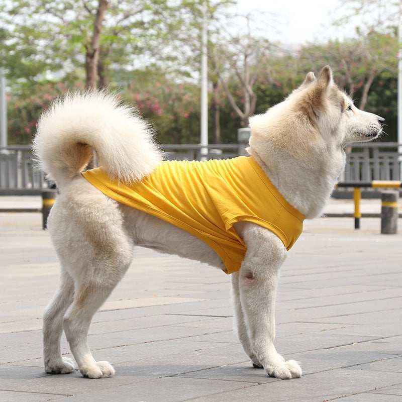 Maglietta per cani smanicata anche per cani di taglia grande "Basic" by Dog Moda
