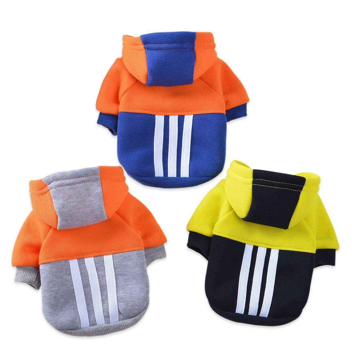 Felpa per cani in pile "Leo" – Stile sportivo, morbida e calda by Dog Moda