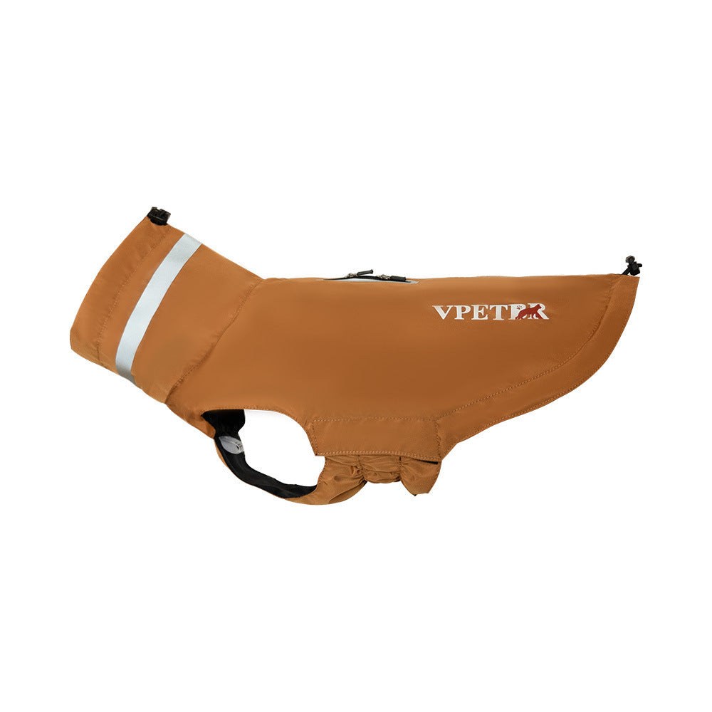 Impermeabile smanicato riflettente per cani Vpeter – S a 3XL