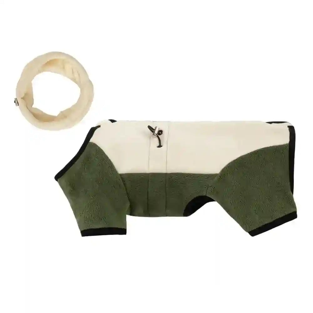 Cappotto Pile Cani Focus con Zip e Taschino - Invernale by Dog Moda