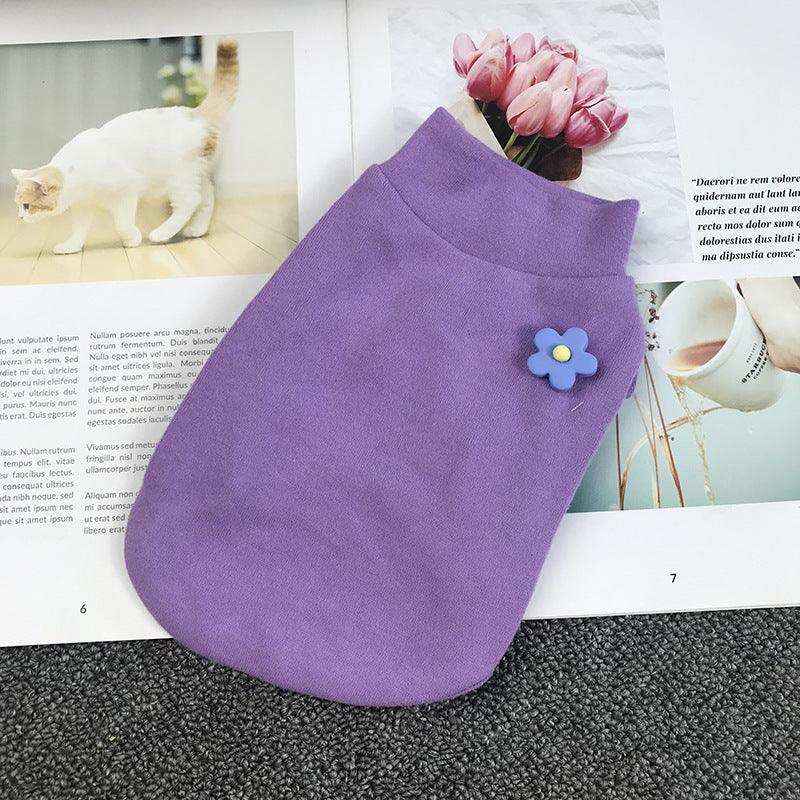 Maglietta in Cotone per Cani "Daisy" - Comfort e Stile per Ogni Stagione by Dog Moda