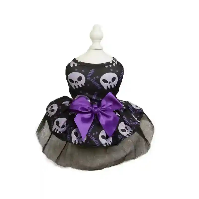 Vestitino per Cani Femminuccia a Tema Halloween – Due Fantasie Spaventose e Adorabili! by Innopet