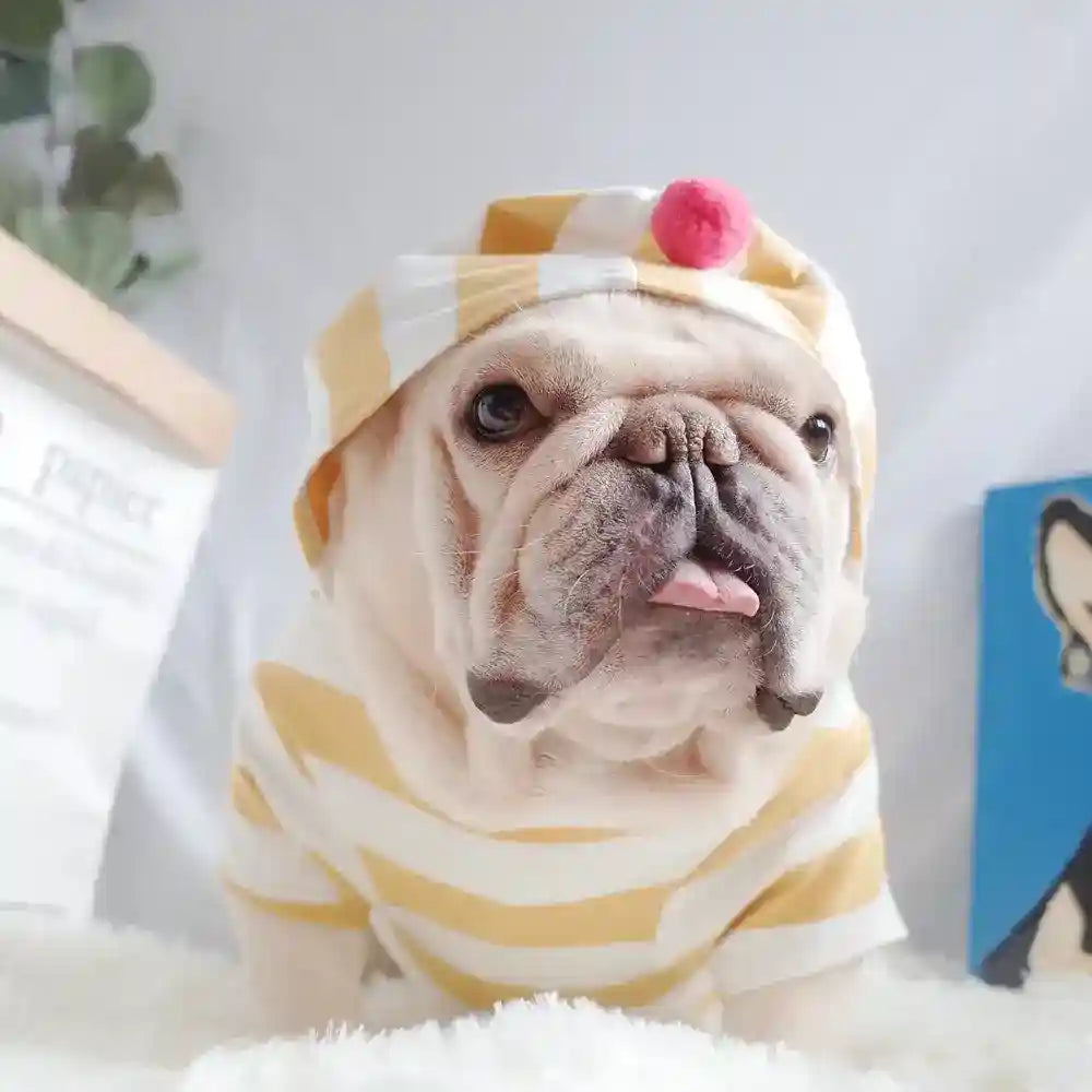 Maglietta per Bulldog in cotone "Oreo" by Innopet