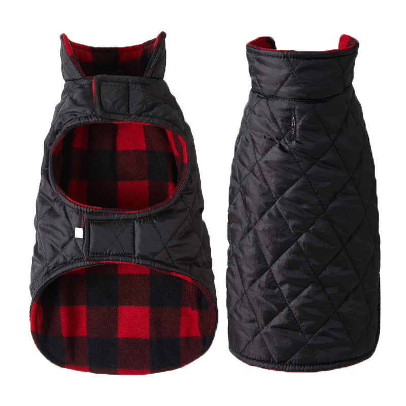Cappottino per Cani Smanicato Double Face – Stile e Protezione
