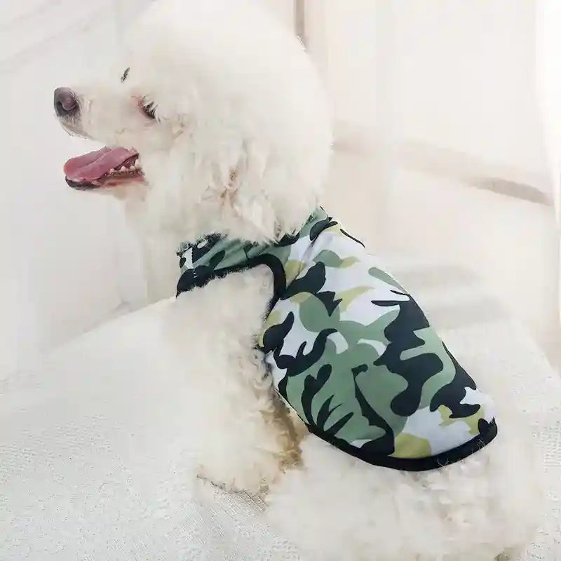 Maglia per Cani Camouflage - New Camouflage Vest Dog Clothes by Dog Moda
