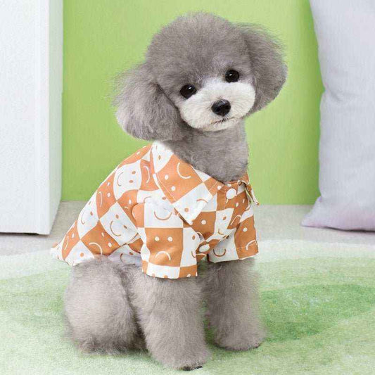 Camicetta per cani a scacchi - Dog Moda