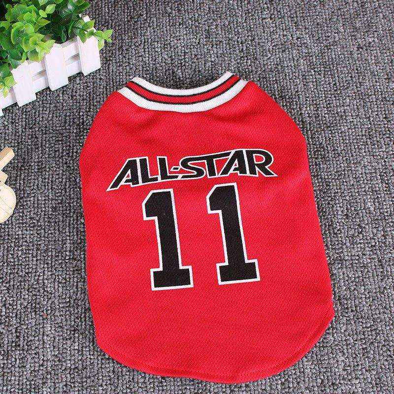 Canotta per cani da basket "All Star" - Dog Moda
