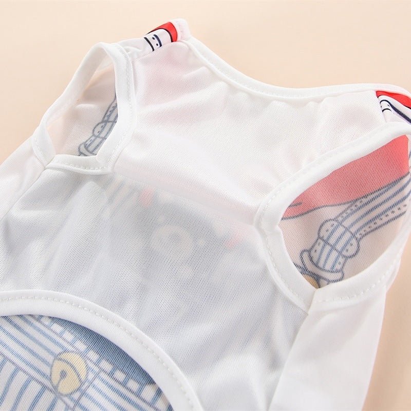 Canottiera Colorata con Animaletti per Cani di Piccola Taglia - Dog Moda