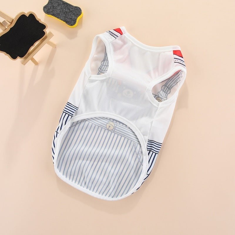 Canottiera Colorata con Animaletti per Cani di Piccola Taglia - Dog Moda