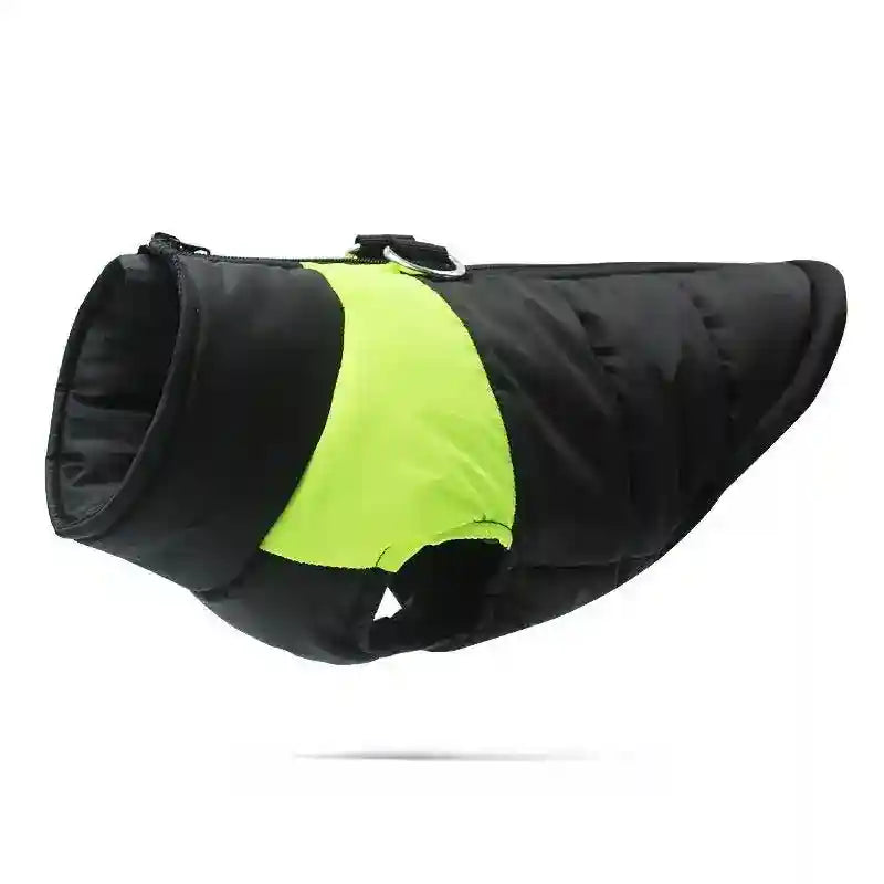 Cappottino Imbottito Impermeabile per Cani Modello "Rent" – Protezione Totale con Vestizione Rapida - Dog Moda
