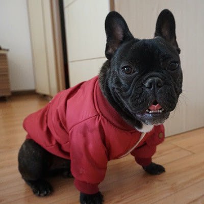 Cappottino per Cani Bulldog con Imbottitura in Pile - Flyhigh - Dog Moda