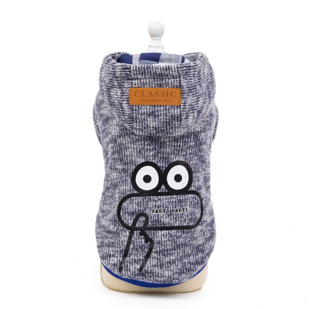 Cappottino per cani con cappuccio "Party - Dog Moda