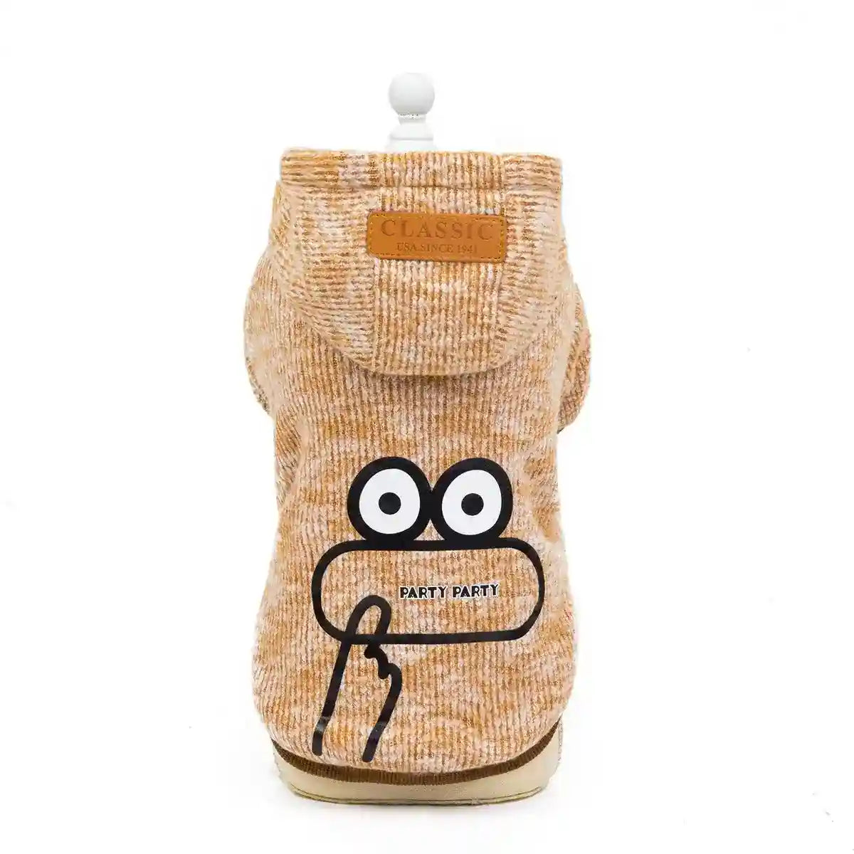 Cappottino per cani con cappuccio "Party - Dog Moda