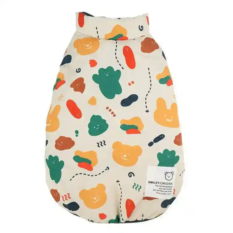 Cappottino per Cani imbottito in pile "Smiley" - Cheepet - Dog Moda