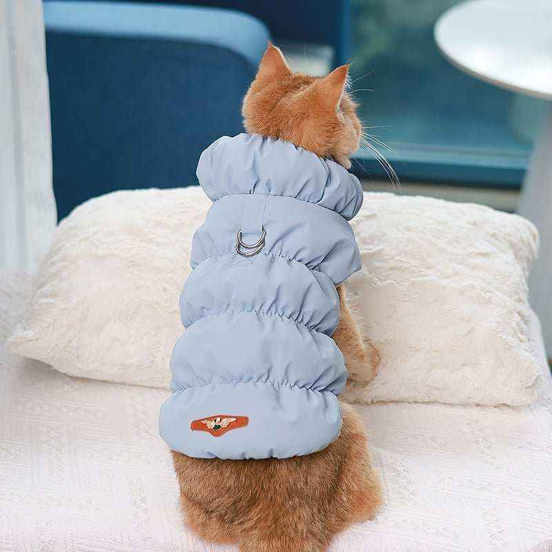 Cappottino per cani piccola taglia smanicato "Macarons" - Dog Moda