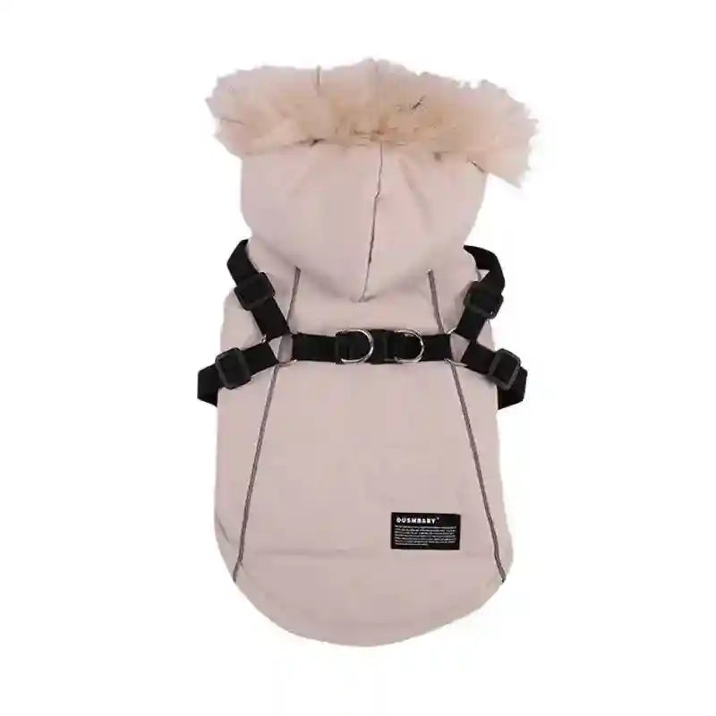 Cappottino per cani smanicato pettorina "DusmBaby" - Dog Moda
