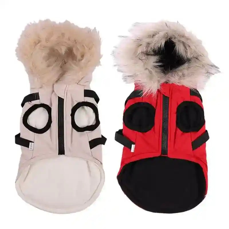 Cappottino per cani smanicato pettorina "DusmBaby" - Dog Moda