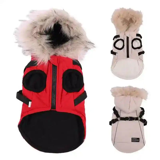 Cappottino per cani smanicato pettorina "DusmBaby" - Dog Moda