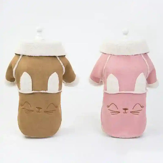 Cappottino Scamosciato per Cani - Modello Elegance - Dog Moda