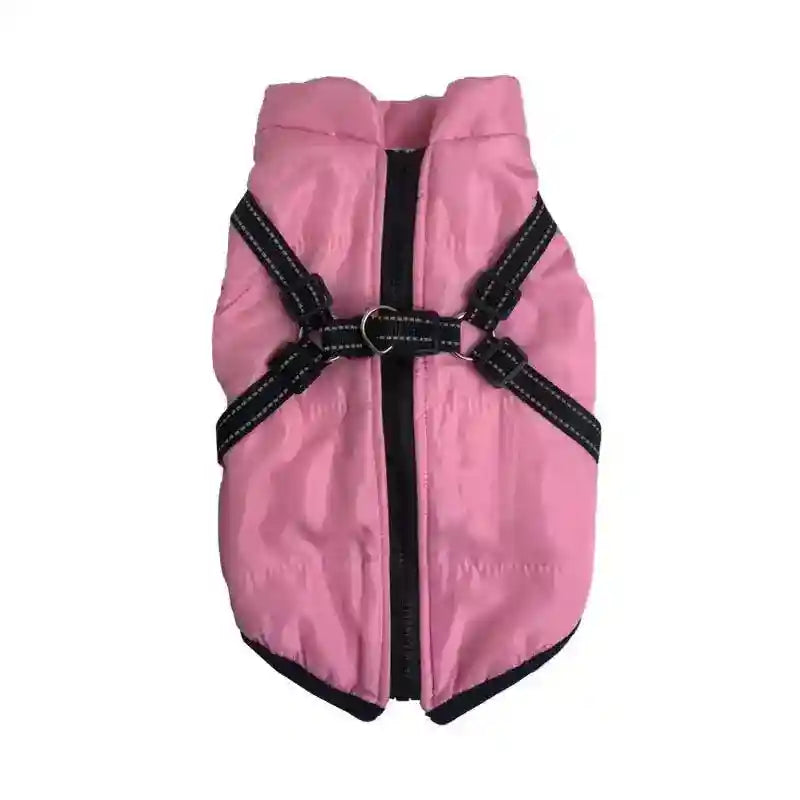 Cappotto impermeabile per Cani con Pettorina - Modello "Basic" - Dog Moda