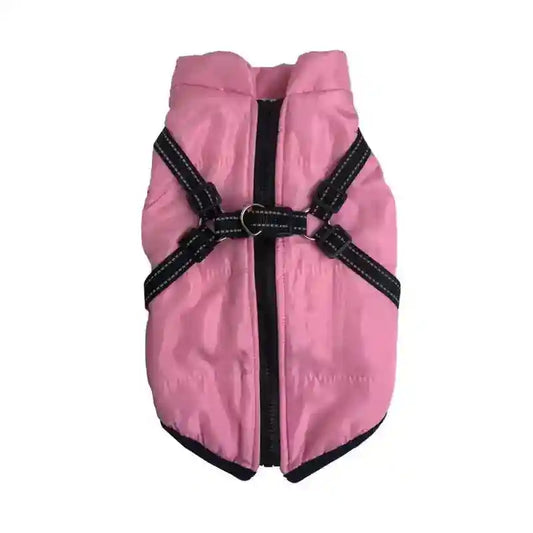 Cappotto impermeabile per Cani con Pettorina - Modello "Basic" - Dog Moda