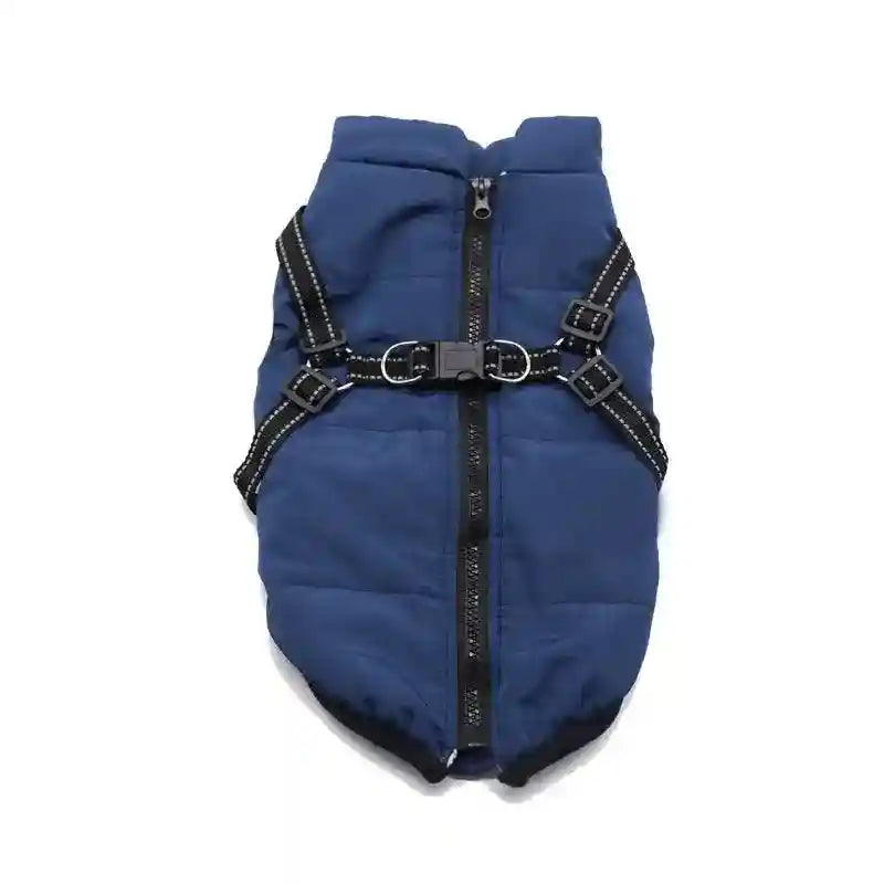 Cappotto impermeabile per Cani con Pettorina - Modello "Basic" - Dog Moda
