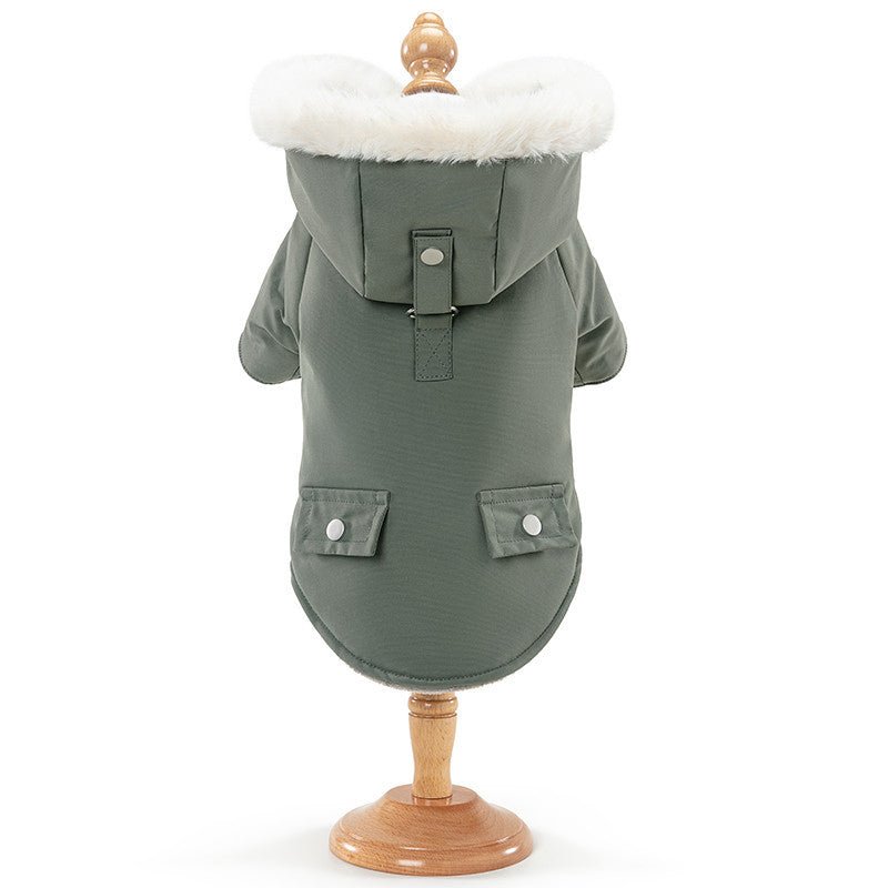 Cappotto per cani con cappuccio "Zurigo" - Cheepet - Dog Moda