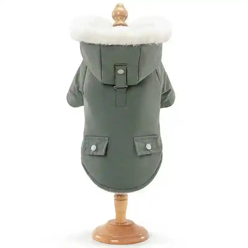 Cappotto per cani con cappuccio "Zurigo" - Cheepet - Dog Moda