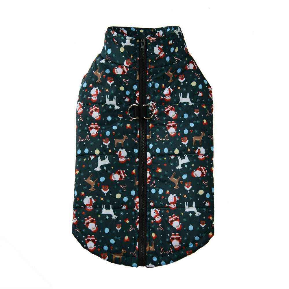 Cappotto Smanicato per Cani "Butterfly" con Zip e Anelli per Guinzaglio by Dog Moda