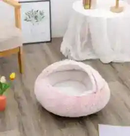 Cuccia Avvolgente "Comfort Ciambella" in Pile con Copertina - Dog Moda