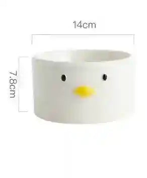 Ciotola per cani e gatti in ceramica "Lucky Duck" - Dog Moda