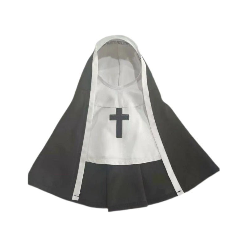 Costume da Suora per Cani e gatti - Modello "PET SHOW" Speciale Halloween - Dog Moda