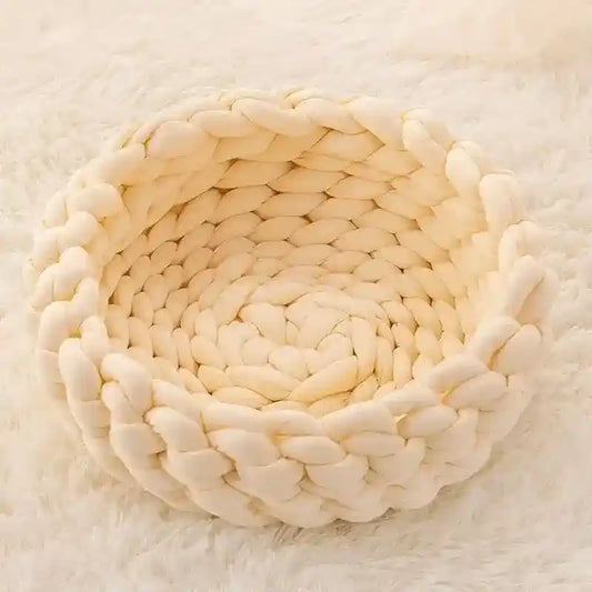 Cuccia per cani e gatti intrecciata "Knot" - Dog Moda