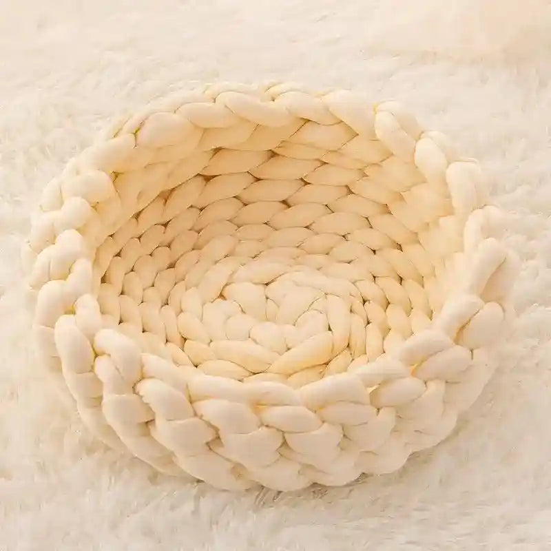 Cuccia per cani e gatti intrecciata "Knot" - Dog Moda