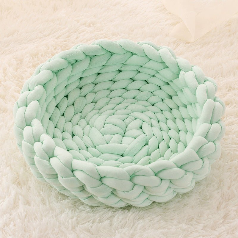Cuccia per cani e gatti intrecciata "Knot" - Dog Moda