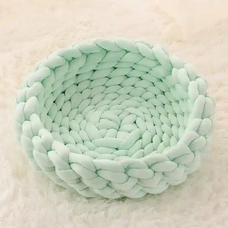 Cuccia per cani e gatti intrecciata "Knot" - Dog Moda