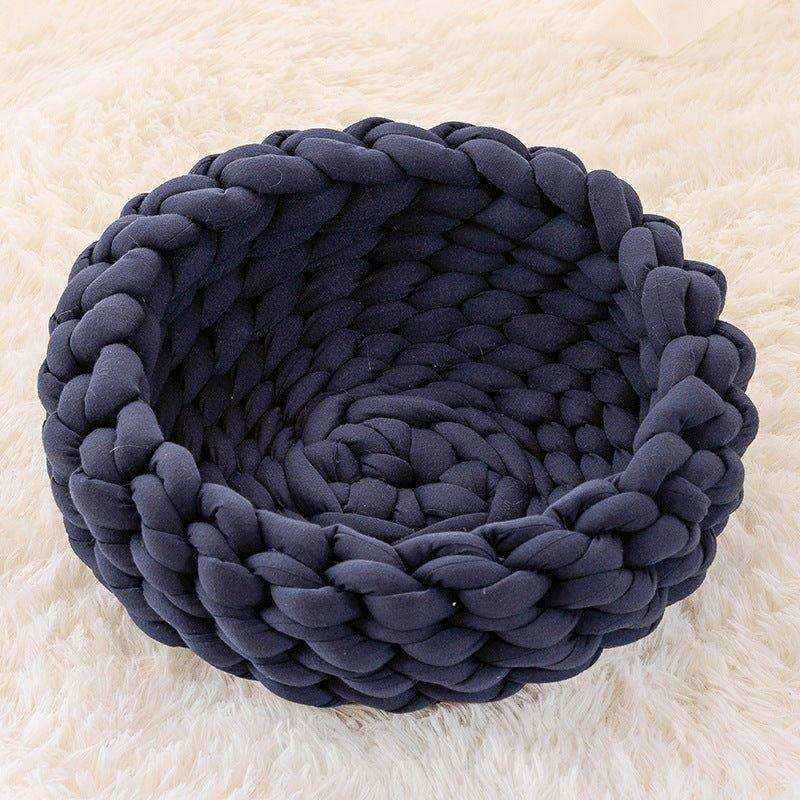 Cuccia per cani e gatti intrecciata "Knot" - Dog Moda