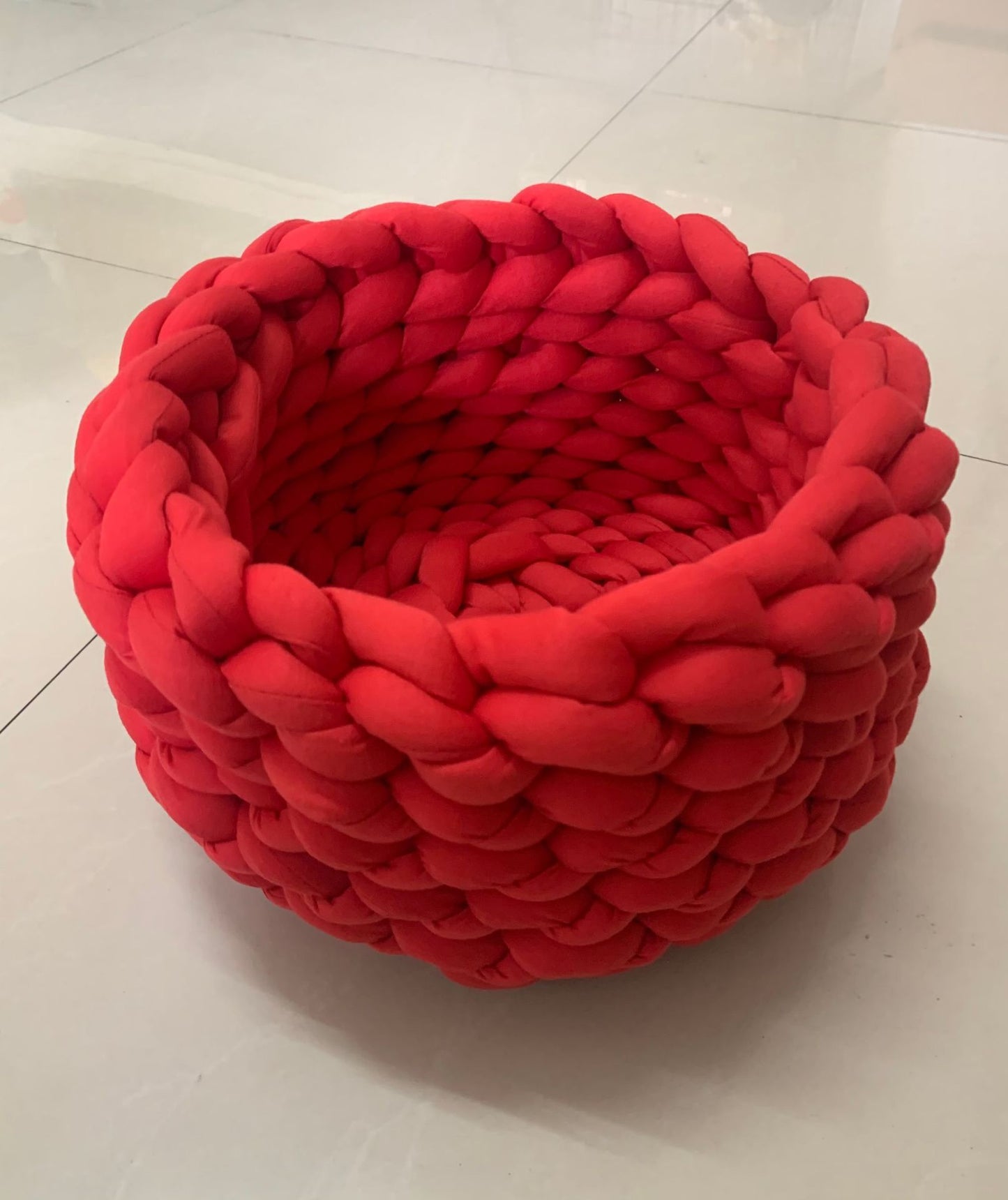 Cuccia per cani e gatti intrecciata "Knot" - Dog Moda